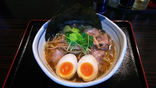 「特製中華そば」@中華そば 一富士の写真