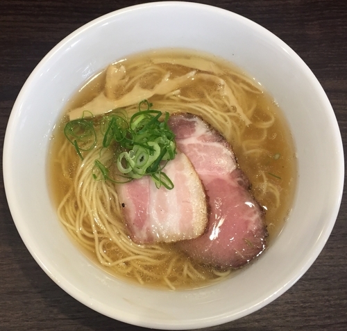 「塩ラーメン680円」@かしわぎの写真