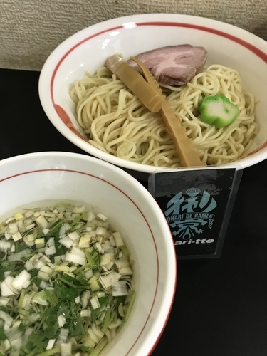 「限定  いりこ細つけ麺」@自家製麺SHINの写真