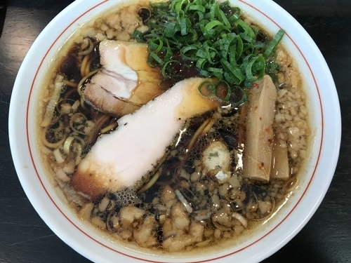 「鶏ブラック」@ラーメン あおやまの写真