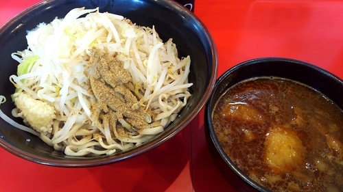 「辛つけめん小(麺300g)」@麺屋 桐龍の写真