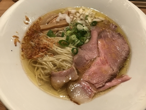 「塩中華蕎麦 大盛  780円」@仙台中華蕎麦 仁屋の写真