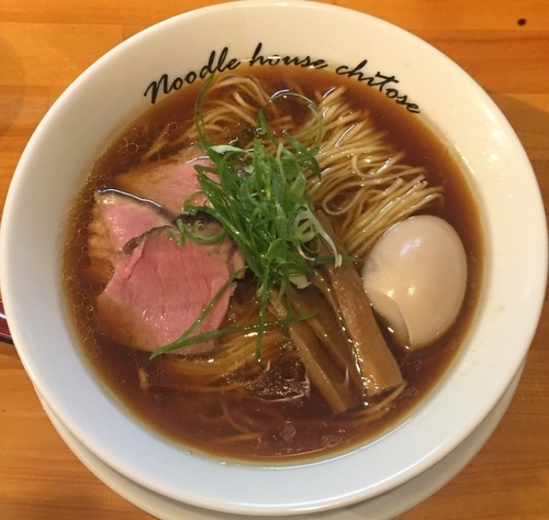 「醤油750円」@麺庵ちとせの写真