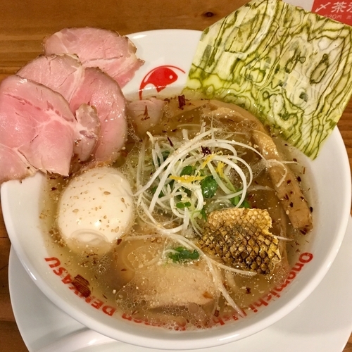 「特製澄まし潮ラーメン (950円)」@オノミチ潮ラーメン でんやすの写真