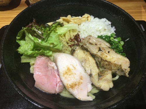 「【限定】男の塩まぜそば 750円」@つけめん・らーめん・煮干そば 金狼の写真