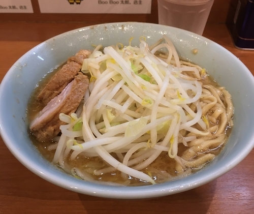 「小ラーメン 麺少なめ ニンニクなし」@ラーメンBoo Boo太郎。の写真