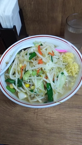 「タンメン大盛(生姜増し)」@トナリ 木場店の写真