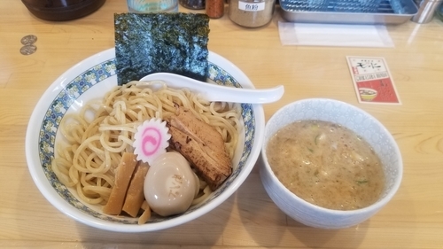 「鶏白湯つけ麺」@中華そば モンドの写真