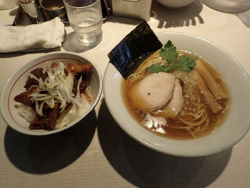 「あっさり煮干し中華そば」@煮干し中華そば 一燈の写真