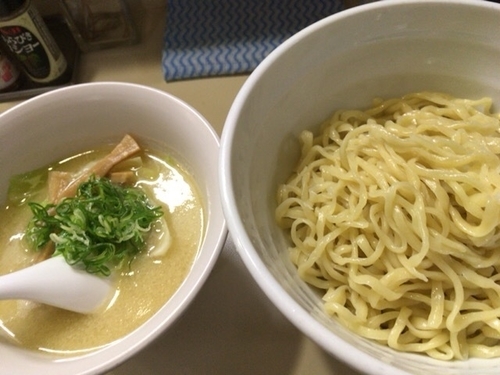 「鶏白湯つけ麺」@らーめん れんげの写真