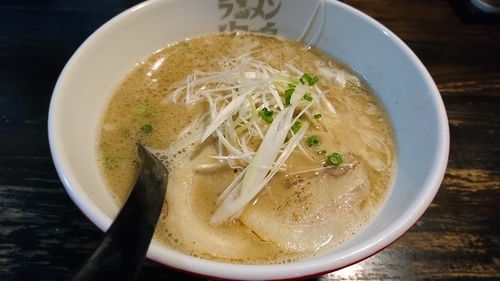 「魚介とんこつ、替え玉」@ラーメン海鳴の写真