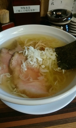 「ひやしらぁめん」@めん処 倖佳の写真