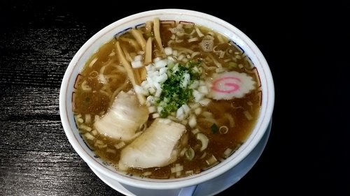 「あごだし中華（並）こってり」@山形 飛魚 亞呉屋 仙台店の写真