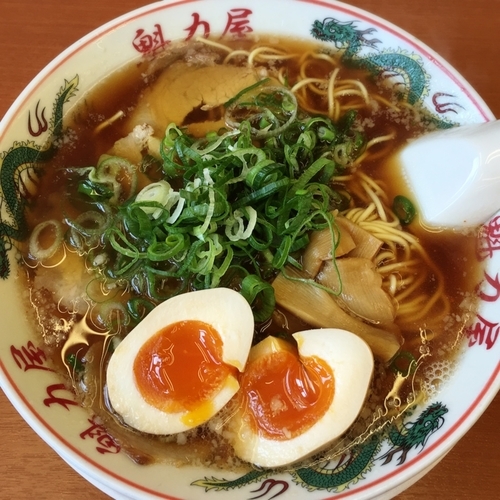 「特製醤油味玉ラーメン」@ラーメン魁力屋 本店の写真