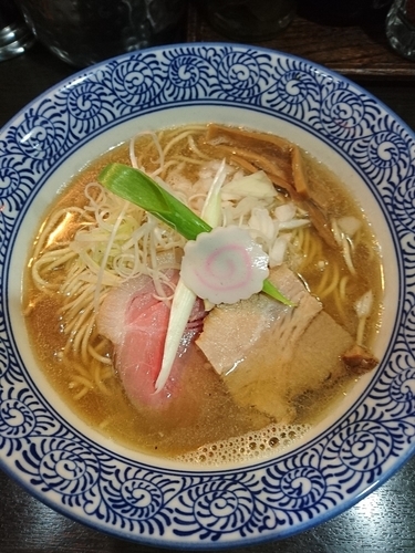 「煮干しそば 750円」@中華そば いづるの写真