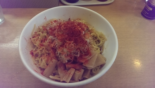 「地獄油そば、ダブル」@味の天徳 柿生店の写真