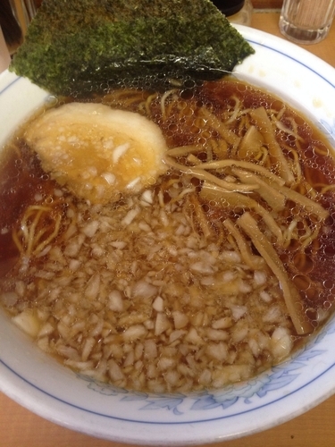 「中華そば（大盛り）」@えびす丸の写真