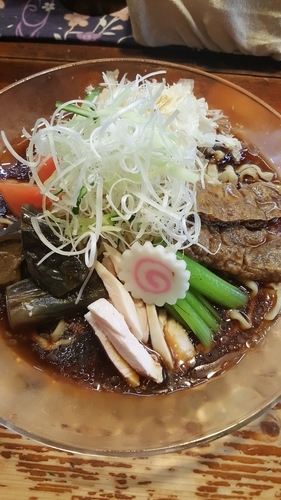 「冷やし中華」@らぁめん・つけめん 粋やの写真