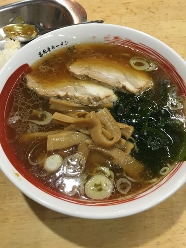 「ラーメン+カレーセット 830円」@高円寺ラーメン タロー軒の写真