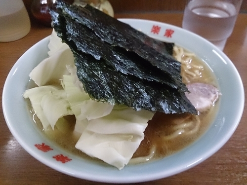 「こってりとんこつラーメン 小」@樂家の写真