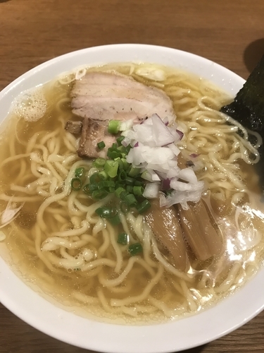 「手もみイリコそば、大盛り」@中華そば 二階堂の写真