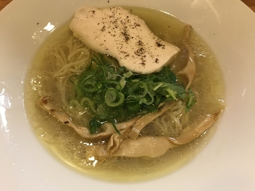 「ゆず塩そば  750円」@拉麺 はま家の写真