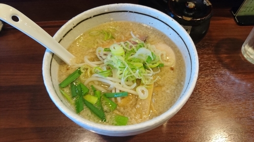 「味玉らーめん（こってり）700円 + ちゃーしゅー丼250円」@麺屋 旬の写真