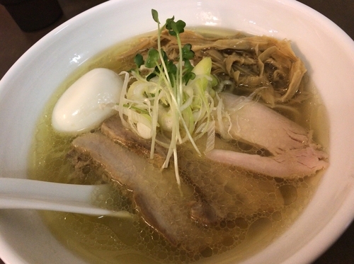 「特製鶏塩拉麺」@麺屋 心羽の写真