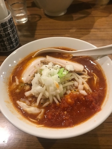 「とまとらーめん（750円）」@らーめん カッパハウスの写真