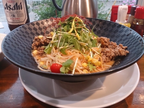 「冷やし担々麺」@鶏白湯麺飯 暖家の写真