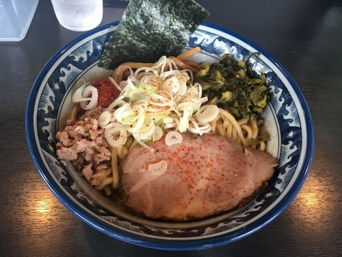 「辛油そば 並盛」@油そば 兎に角 南守谷店の写真