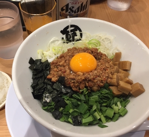 「台湾まぜそば」@麺や マルショウ 新大阪店の写真