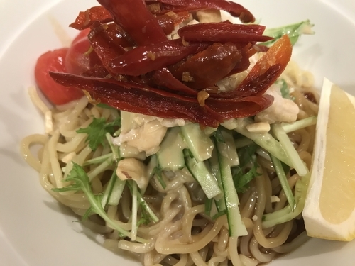 「冷やしまぜそば」@せたが屋 越谷レイクタウン店の写真