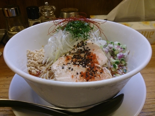 「冷やし担々麺」@辛っとろ麻婆麺 あかずきんの写真