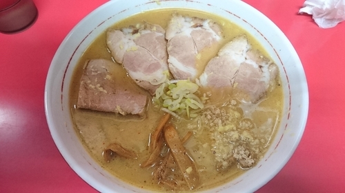「味噌チャーシューメン」@札幌焼き味噌ラーメン みずきの写真