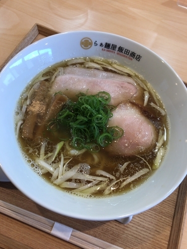 「煮干しらぁ麺800円」@飯田商店 湯河原本店の写真