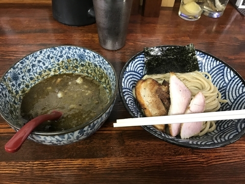 「凄濃つけそば」@煮干し中華そば 蓮の華の写真