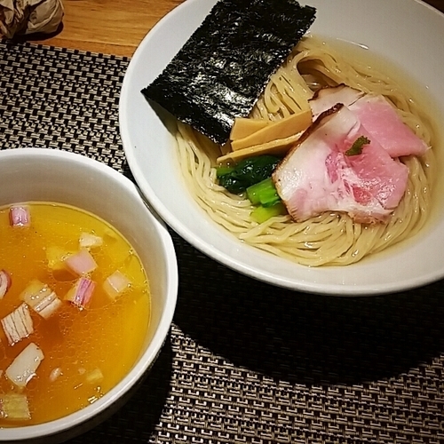 「【夏季限定】鯛昆布つけ麺（塩）９００円」@生粋 花のれんの写真
