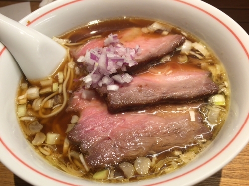 「【月曜限定】雁之助+豚増し」@麺尊 RAGEの写真