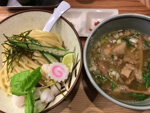 「塩つけ麺」@銀座 朧月の写真