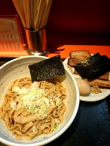 「お宝油そば」@麺家 宝の写真