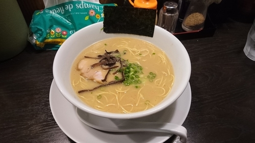 「らーめん+ライス」@一心の写真