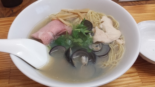 「煮干ししじみそば830円」@中華そば よしかわの写真