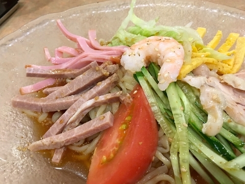 「冷し中華+ミニチャーハン」@南国亭 町田駅前店の写真