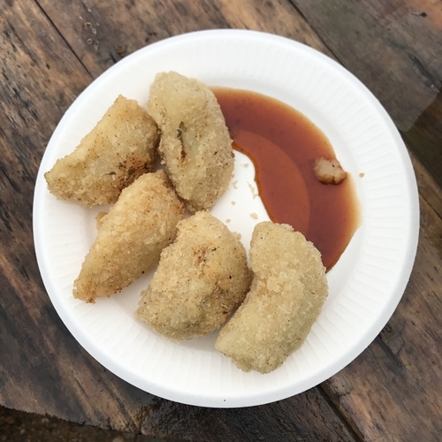 「餃子フライ（戸越らーめん えにし）」@FUJI ROCK FESTIVAL'17の写真