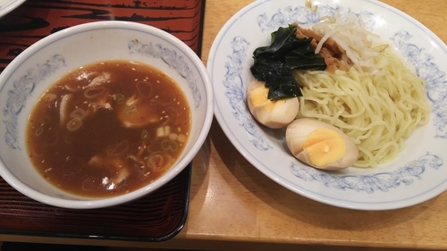 「しょうゆつけ麺」@ぎょうざの満洲 本庄早稲田駅前店の写真