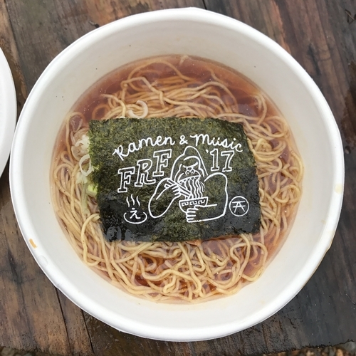 「にぼしらーめん（戸越らーめん えにし）」@FUJI ROCK FESTIVAL'17の写真