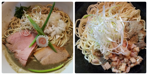 「濃密な煮干しそば+和え玉」@中華そば いづるの写真