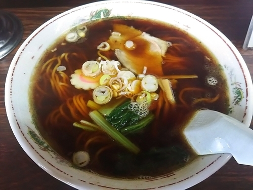 「濃口ラーメン￥550」@ラーメン 枡はんの写真