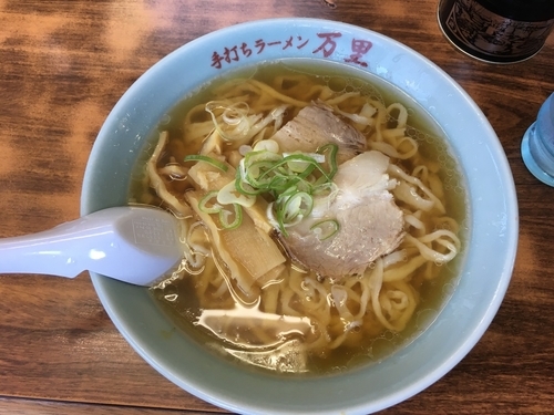 「手打ちラーメン」@万里の写真